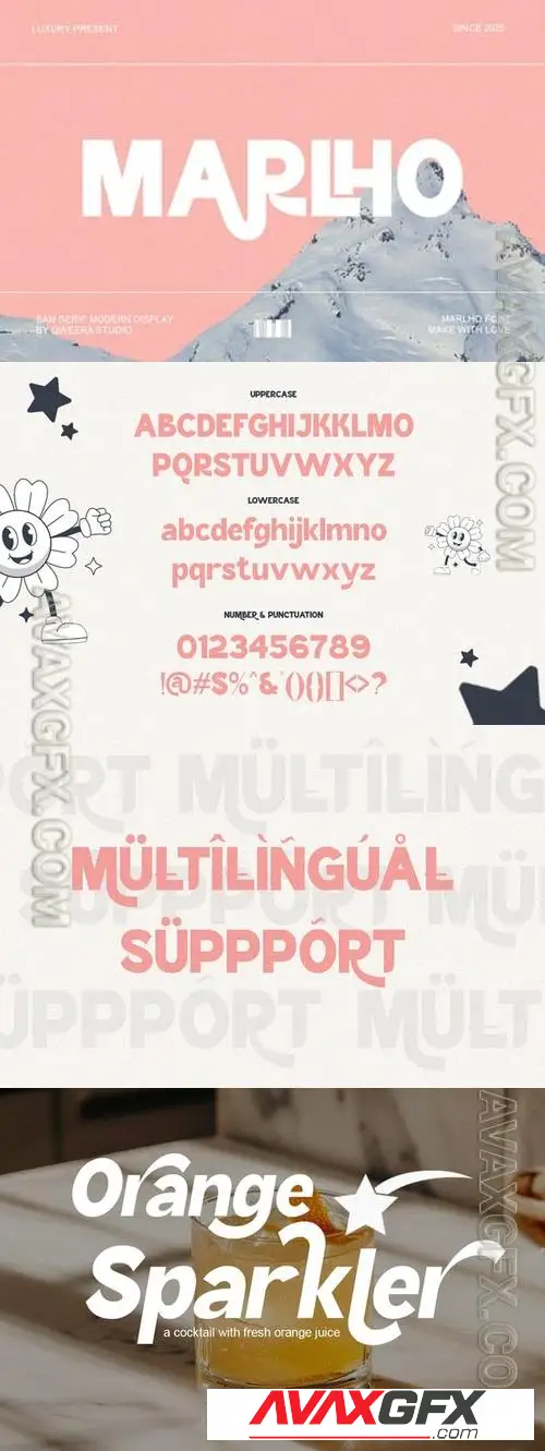 Marlho - Modern Sans Serif Logo Font 52W7ZYQ