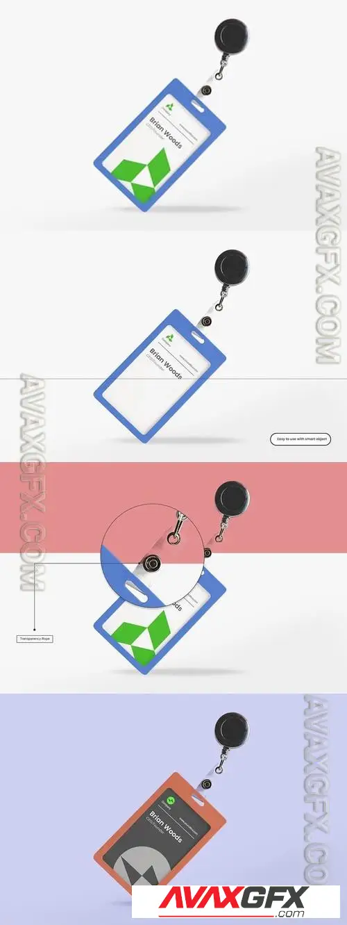 ID Card Mockup D2W9QCU