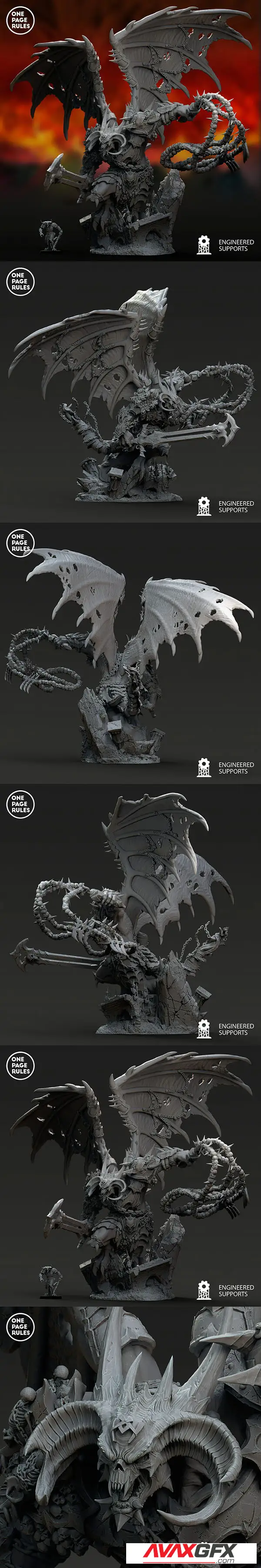 Avatar of War Epic – War Daemons – 3D Print
