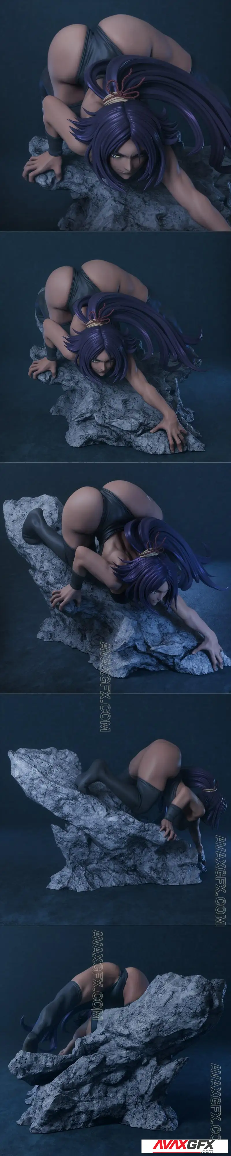 CA 3D Studios - Yoruichi - STL 3D Model