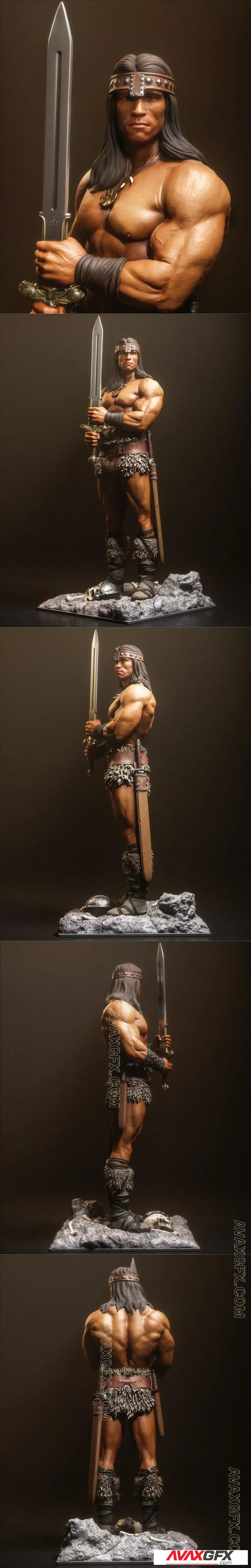 CA 3D Studios - Conan - STL 3D Model