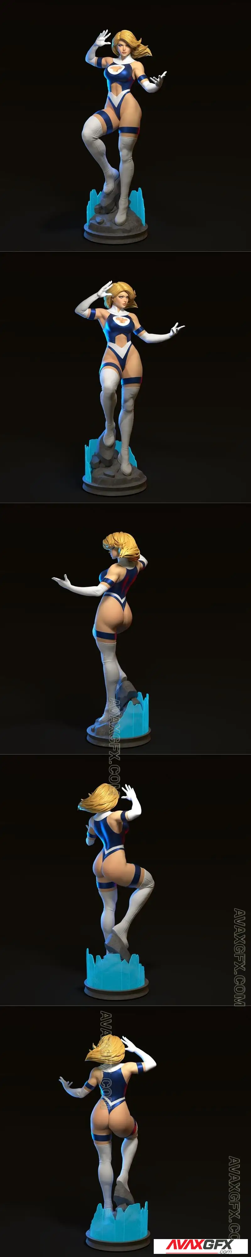 Abe3D - Sue Storm - STL 3D Model