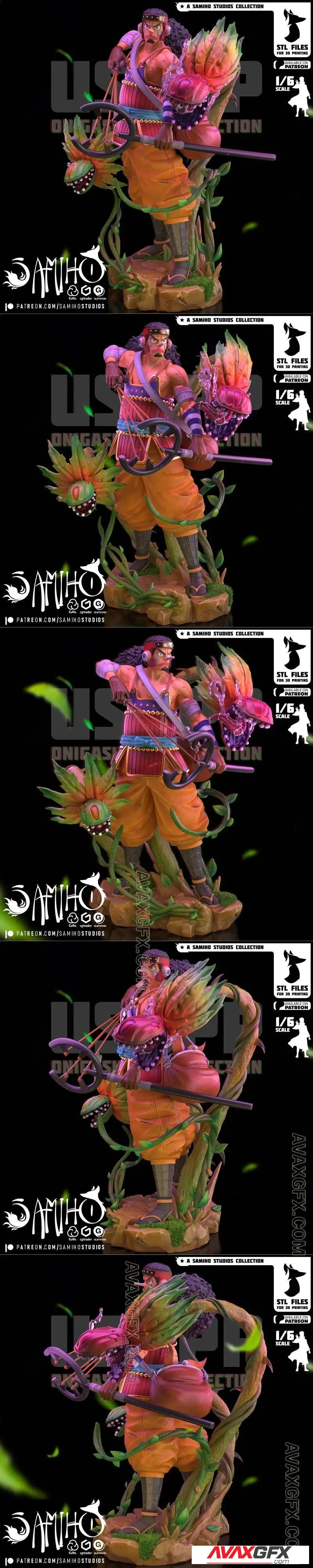 Samiho Studios - One Piece - Usopp - STL 3D Model