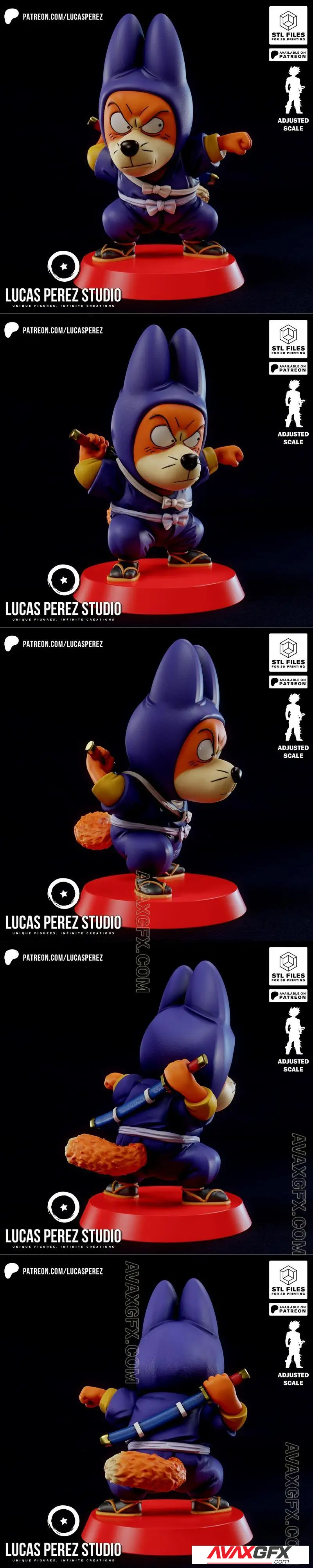 Lucas Perez Studio - Shu Chibi - STL 3D Model