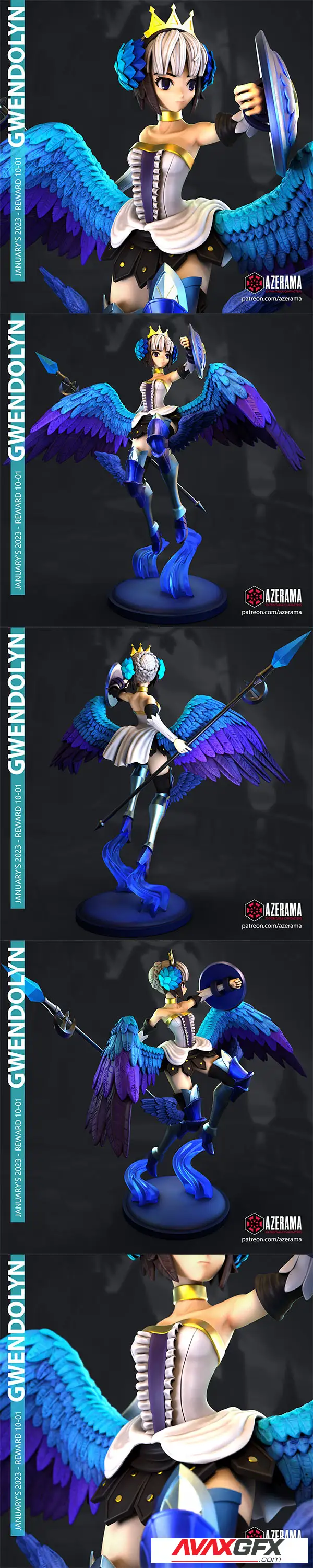 Azerama – Gwendolyn – 3D Print