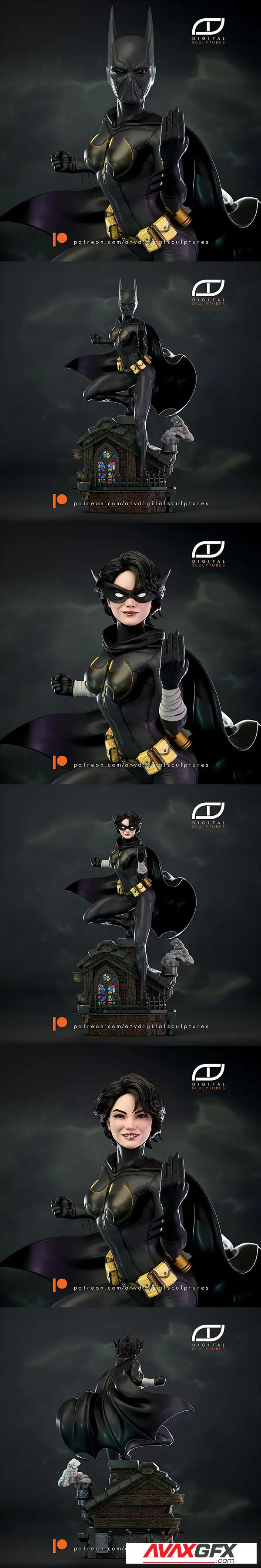 Batgirl (Cassandra Cain) – 3D Print
