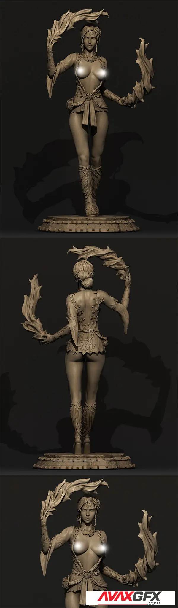 CA 3D Studios – Triss Merigold NSFW – 3D Print