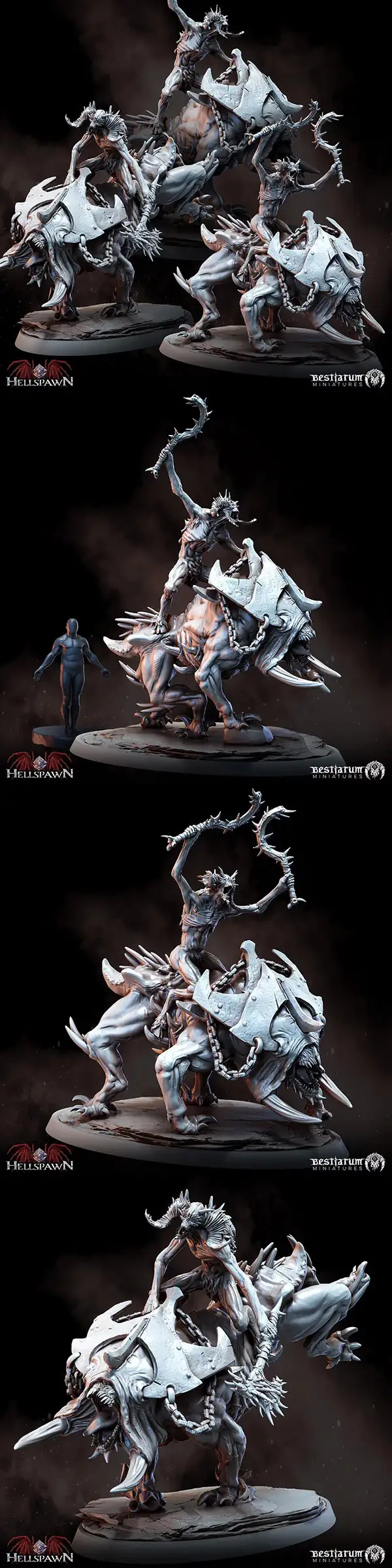 Hellriders x 3 – 3D Print