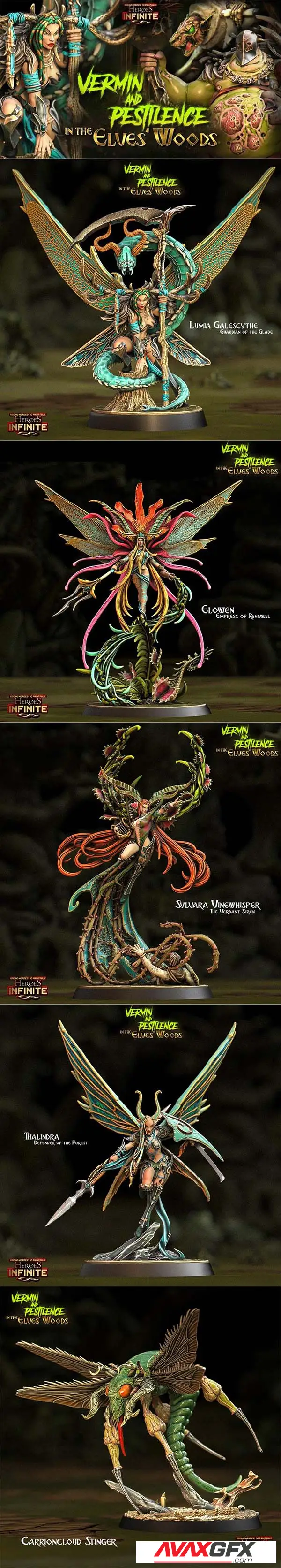 Heroes Infinite August 2024 – 3D Print