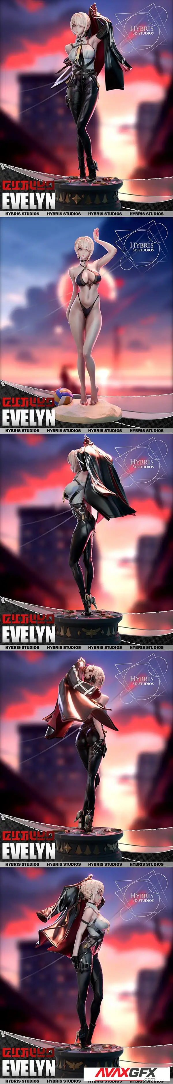 Hybris Studios – Evelyn Chevalier – 3D Print