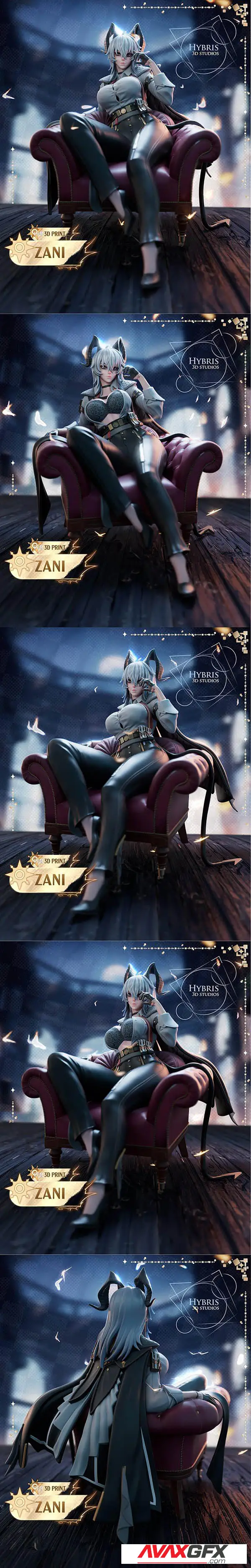 Hybris Studios – Wuthering Waves – Zani Collector Package – 3D Print