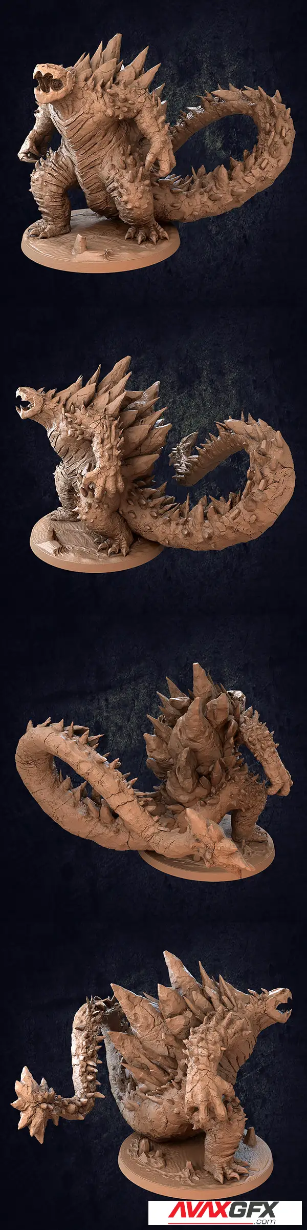 Kazankeshi Lava Kaiju – 3D Print
