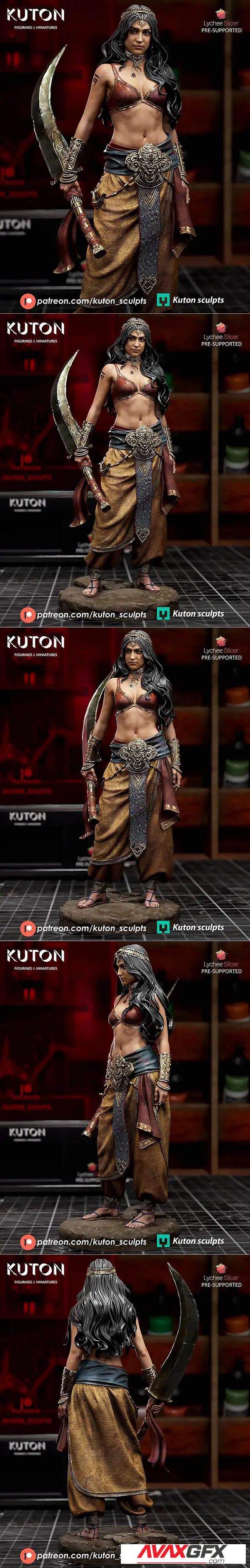 Kuton Figurines – Zahiri – 3D Print
