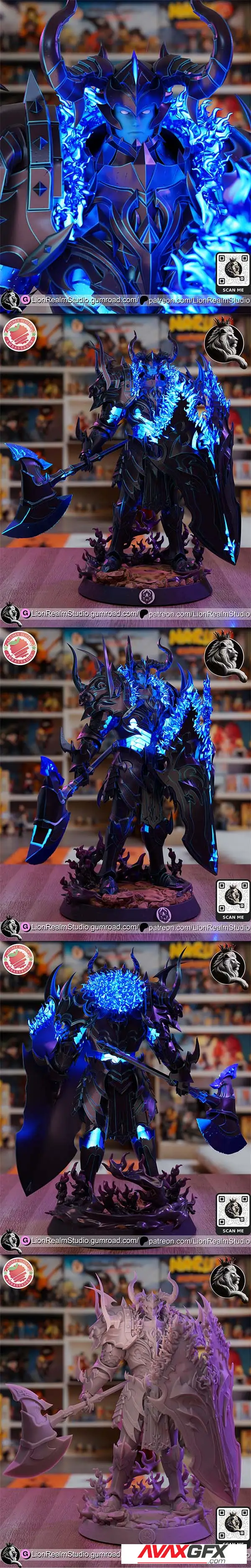 LionRealm Studio – Iron – Solo Leveling – 3D Print