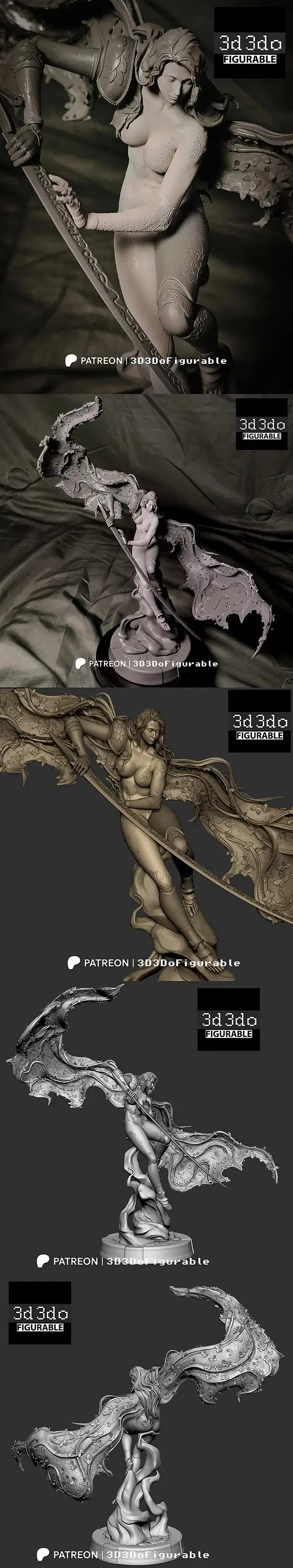 Malenia (Elden Ring) – 3D Print
