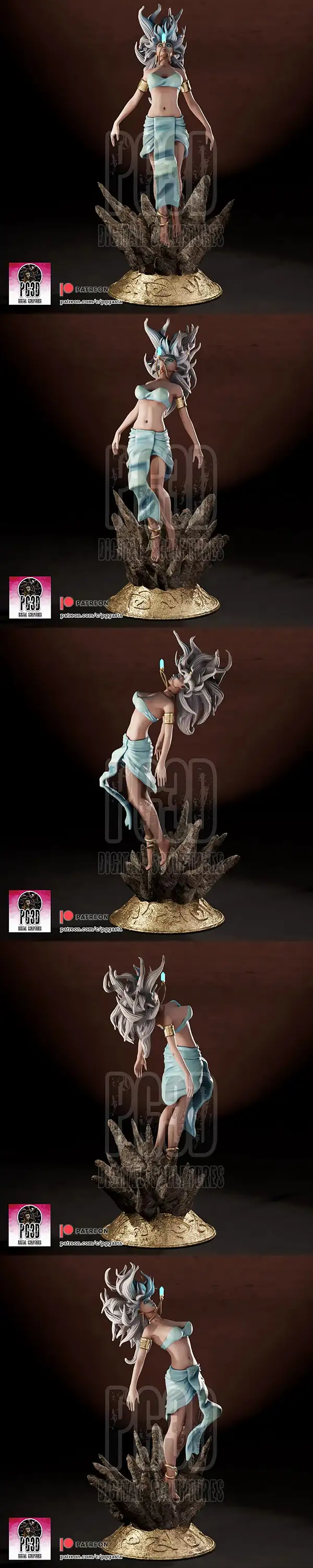 PgGasta – Kida – Atlantis – 3D Print