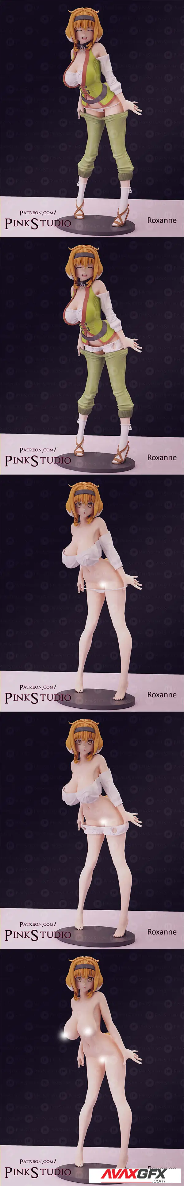 Pink Studio – Roxanne – Harem in the Labyrinth of Another World – 3D Print