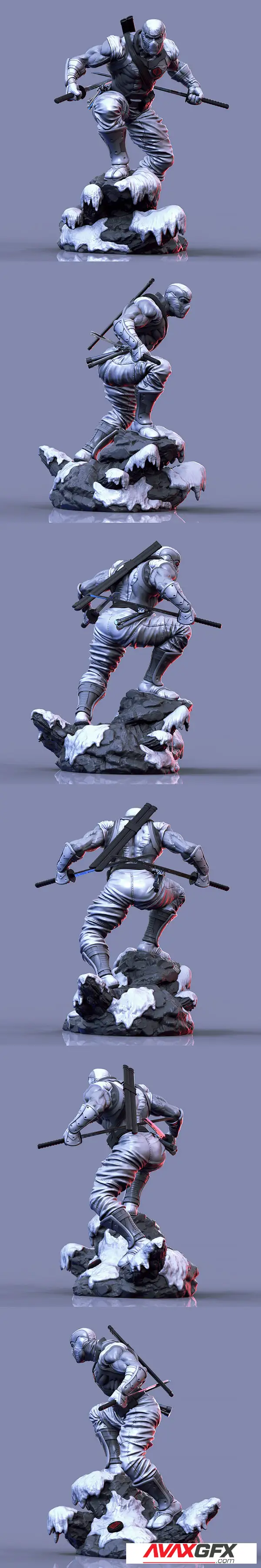 Storm Shadow V2 from GI-Joe – 3D Print