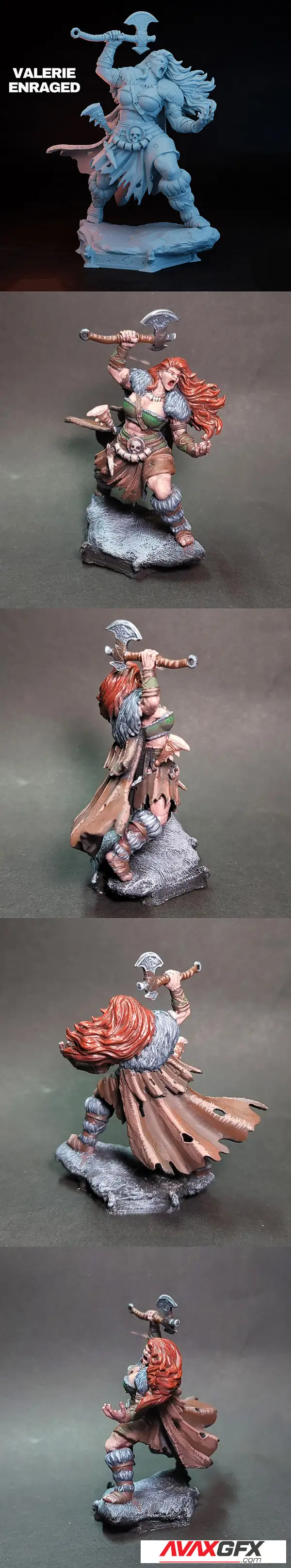 Valerie Enraged – 3D Print
