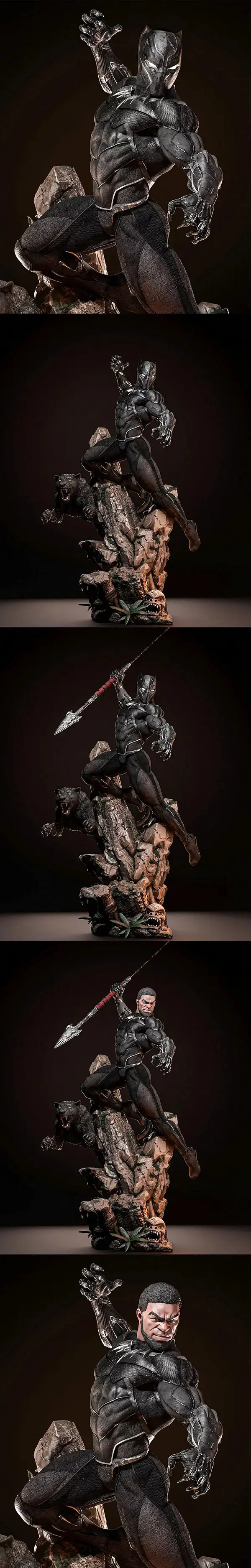 ZEZ Studios – Black Panther – 3D Print