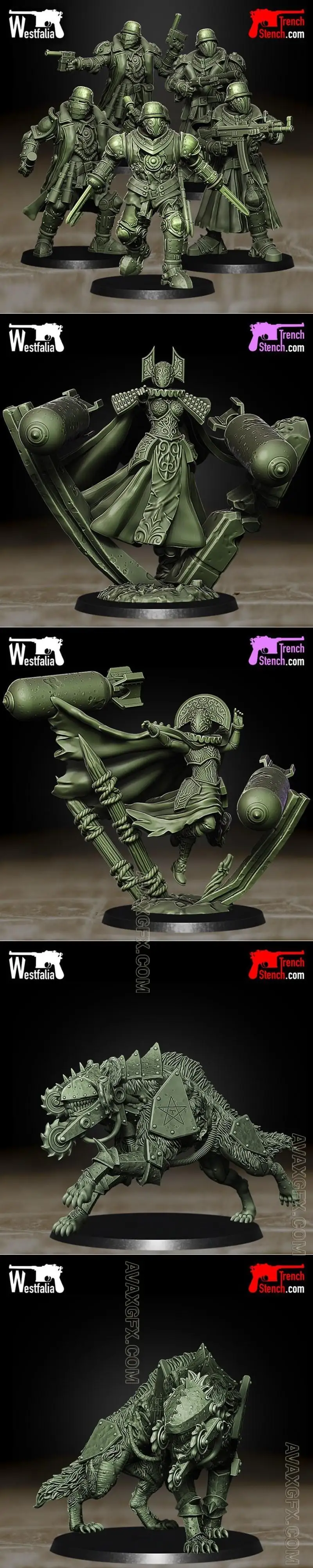 Trench Stench - Cadaver Corps May 2025 - STL 3D Model