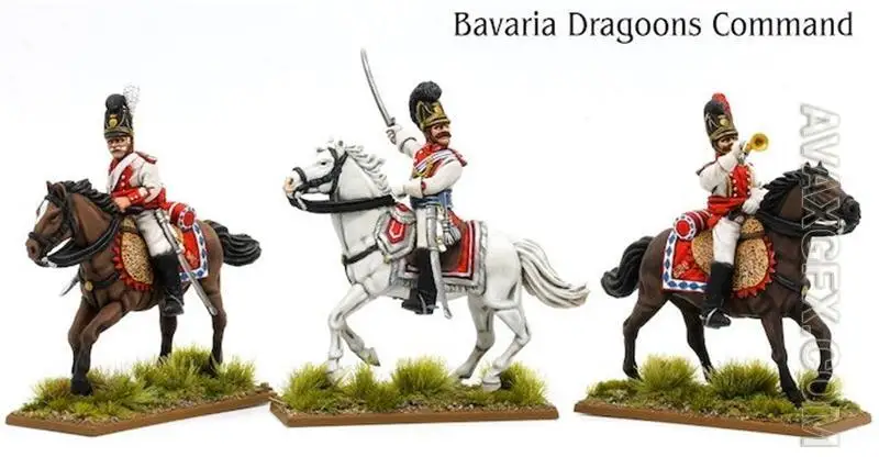 Bavarian Dragoon Command - STL 3D Model