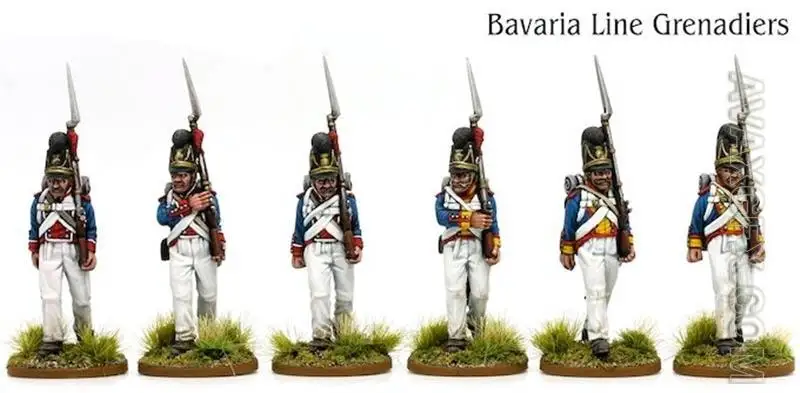 Bavarian Line Light Grenadiers - STL 3D Model