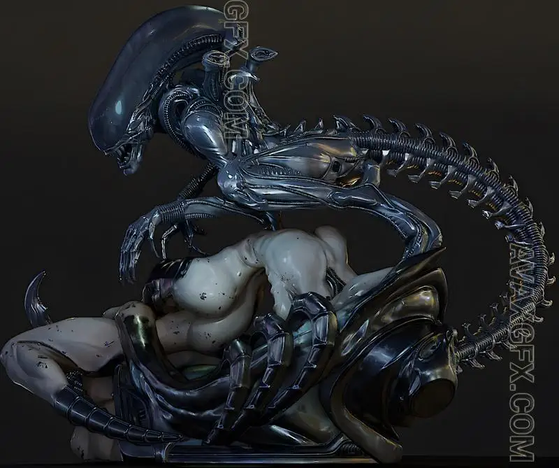 PearForceOne - Xenormorph - STL 3D Model