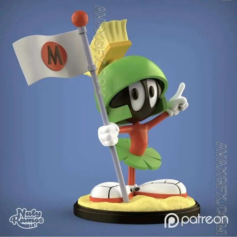 Naty Ramos - Marvin the martian - STL 3D Model