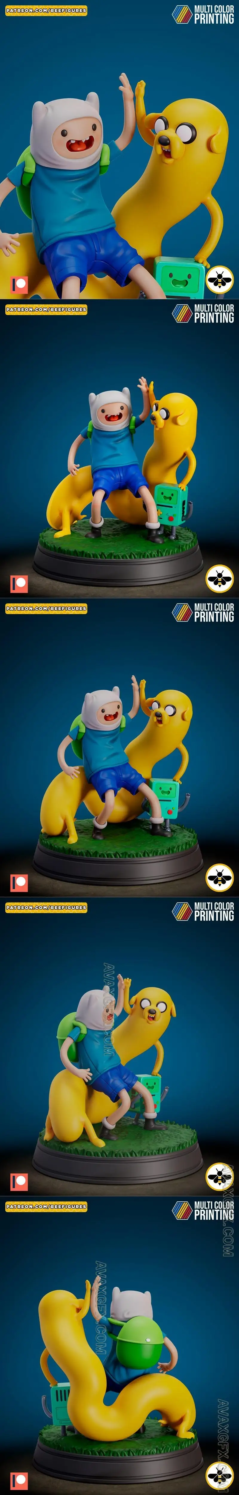 Bee Figures - Finn & Jake - STL 3D Model