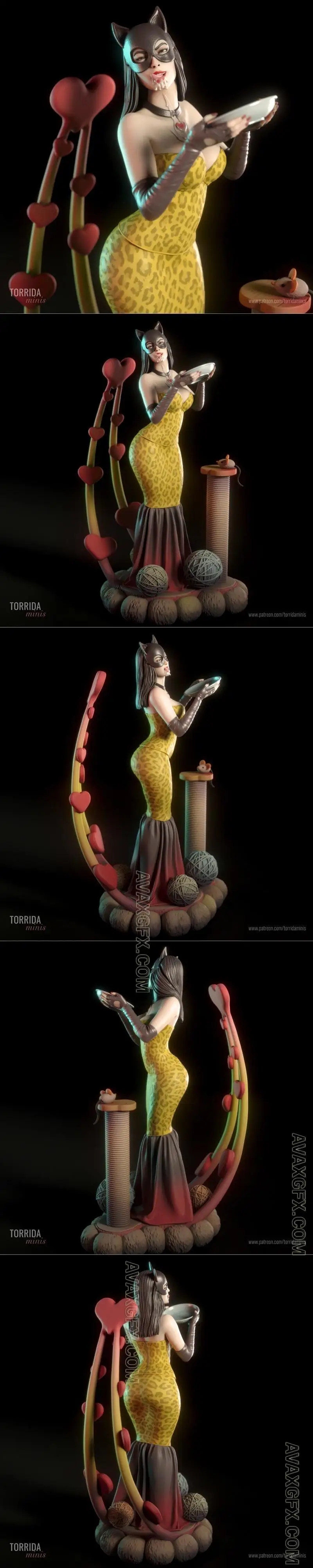 Torrida Minis - Miyu - STL 3D Model