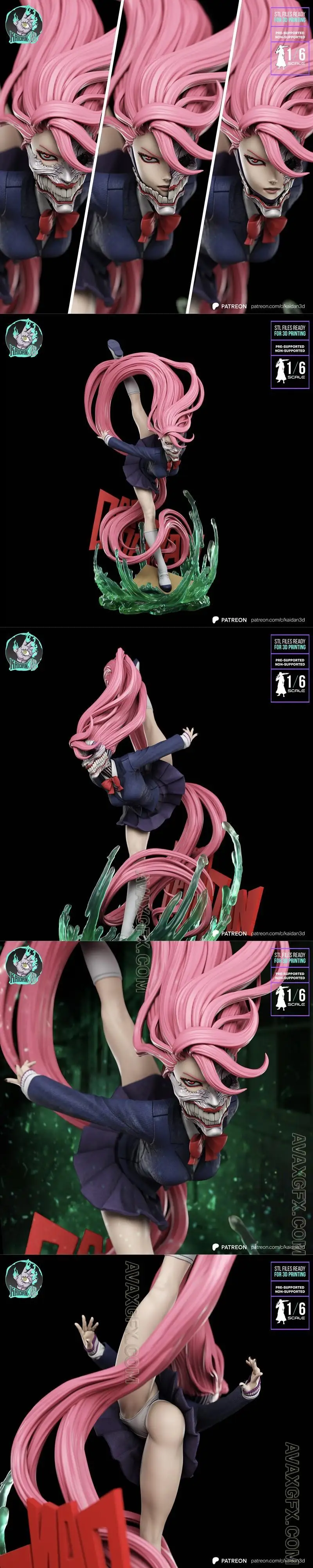 Kaidan - Aira Shiratori - STL 3D Model