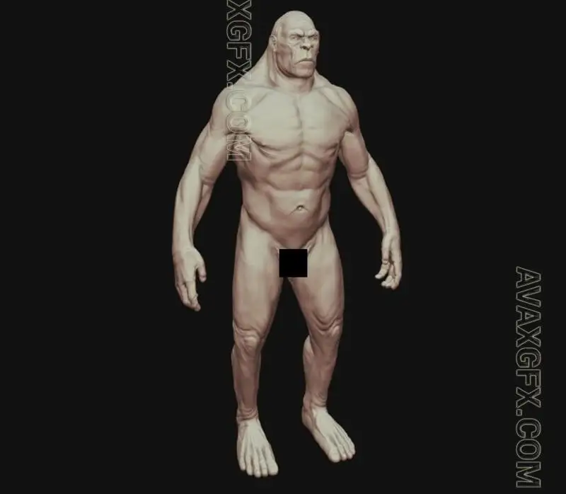 Sasquatch - STL 3D Model