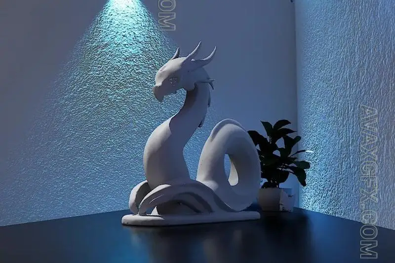 Serpentine elegance - STL 3D Model