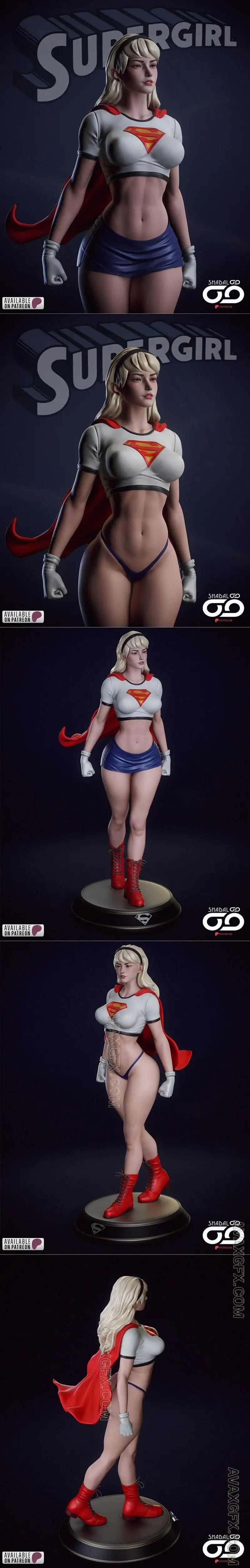 Shadaloo Studios - Supergirl – Linda Danvers - STL 3D Model