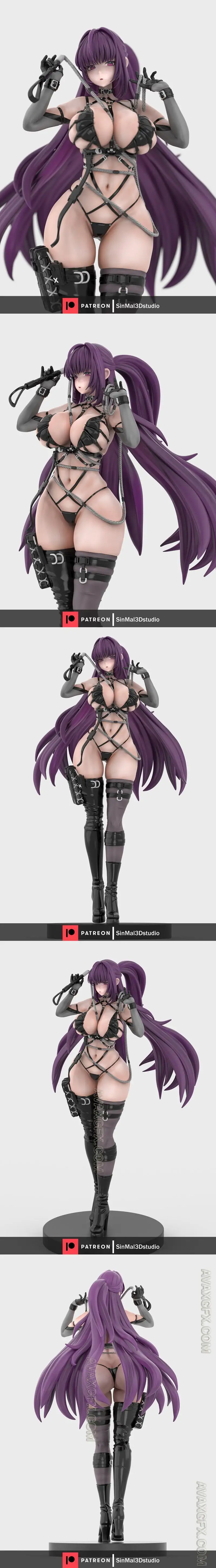 Sin3Dstudio - NIKKE - Mihara - STL 3D Model