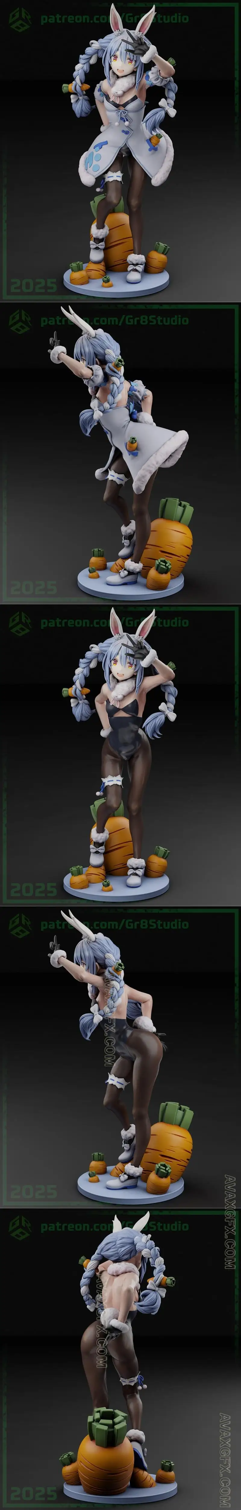 Gr8Tech - Hololive - Usada Pekora - STL 3D Model