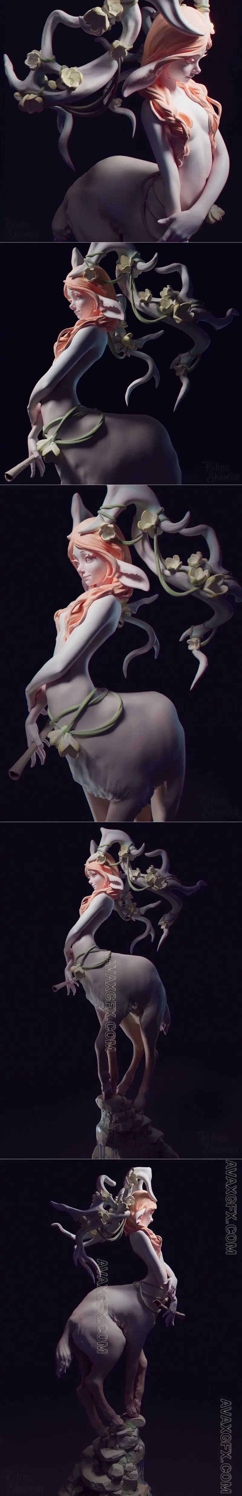 Shy by Polina Shaman - STL 3D Model