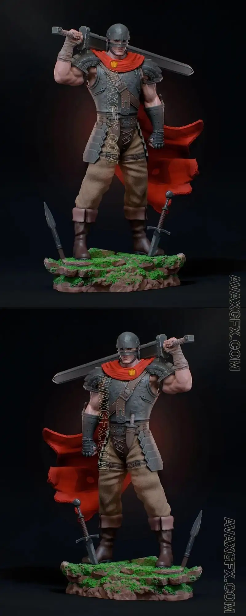 Guts Berserk - Edson Carvalho - STL 3D Model