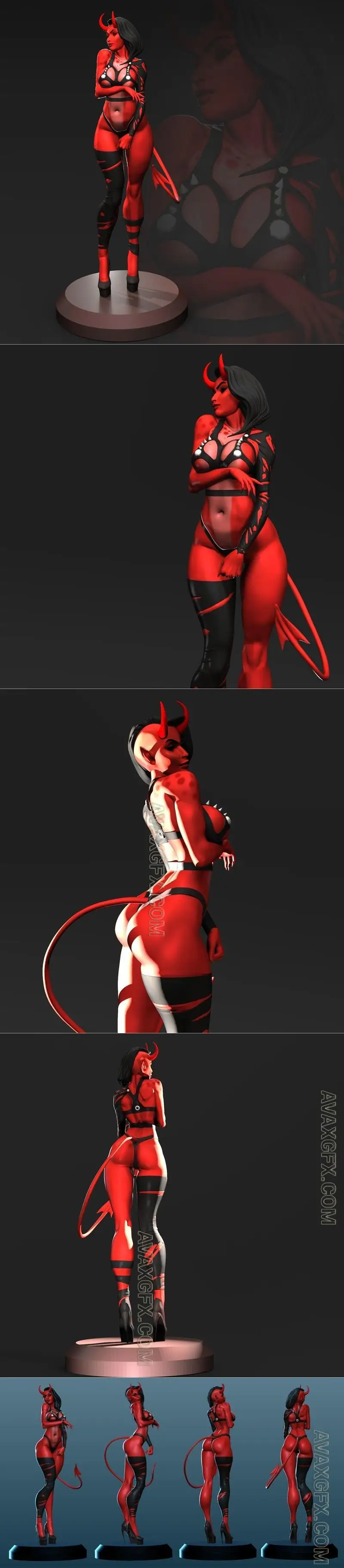 Brian Miroglio - The Devil - STL 3D Model
