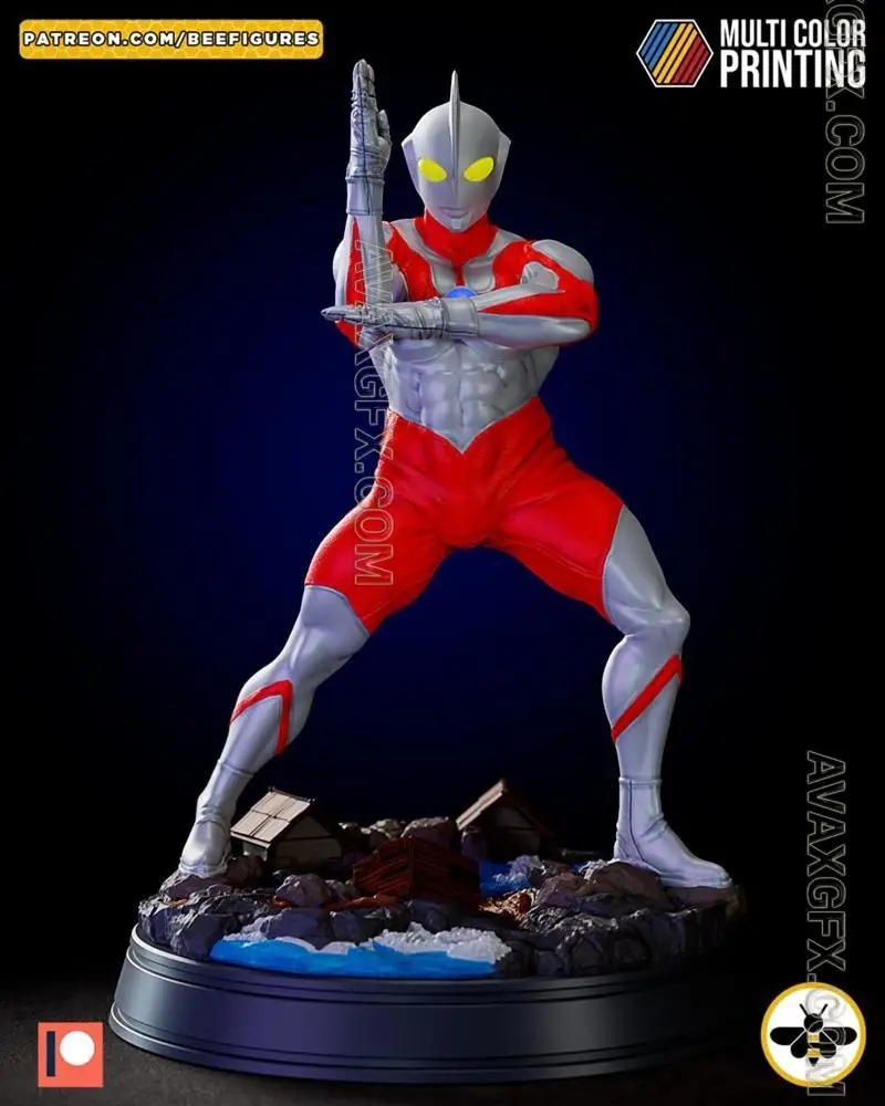 Bee Figures - Ultraman - STL 3D Model
