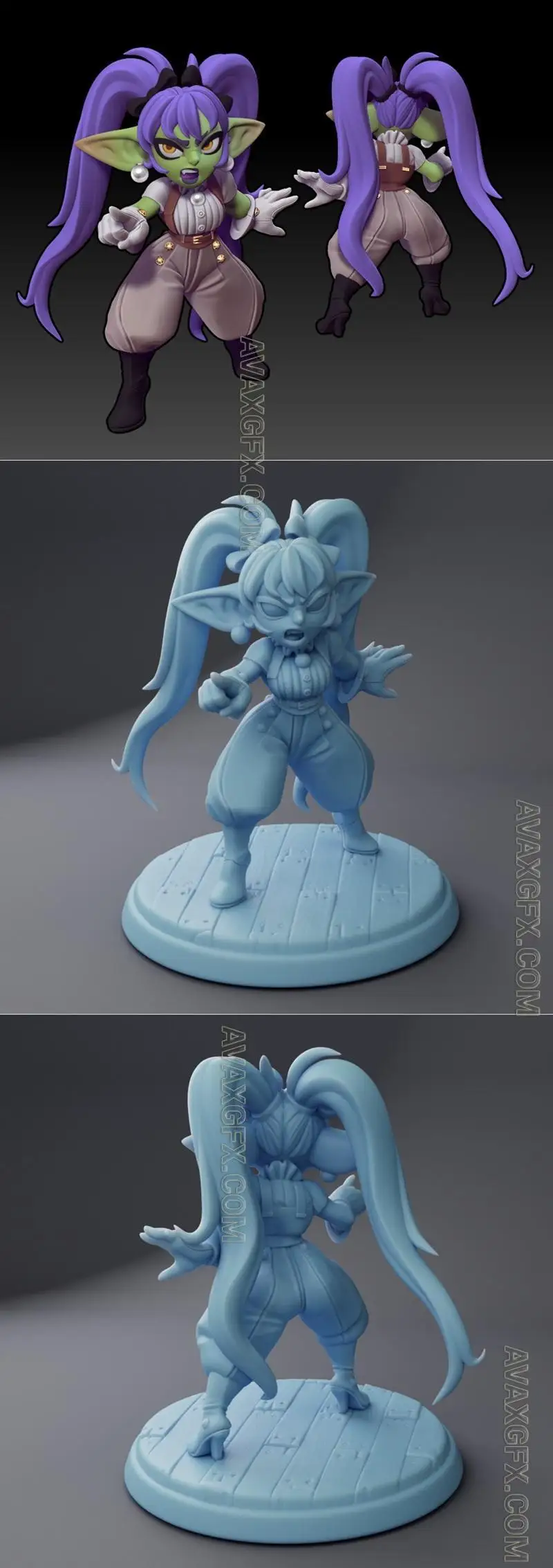 Prissy, Robo Golem Maker - STL 3D Model