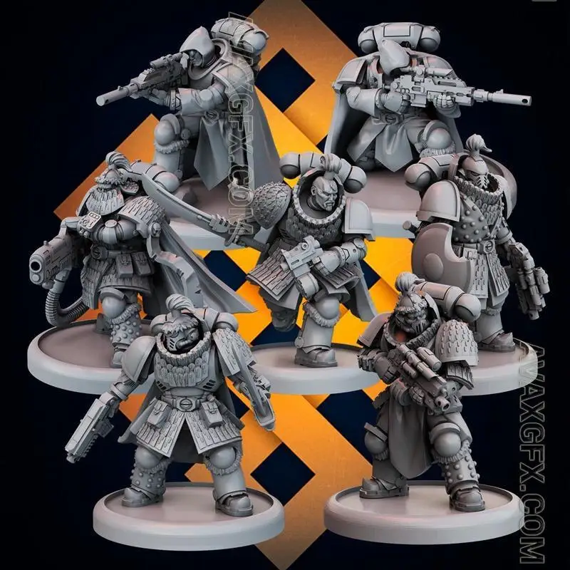 Space Mongols - STL 3D Model