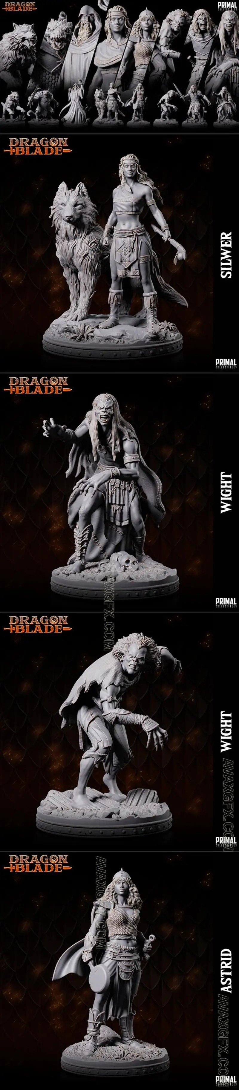 PRIMAL Collectibles October 2023 - STL 3D Model