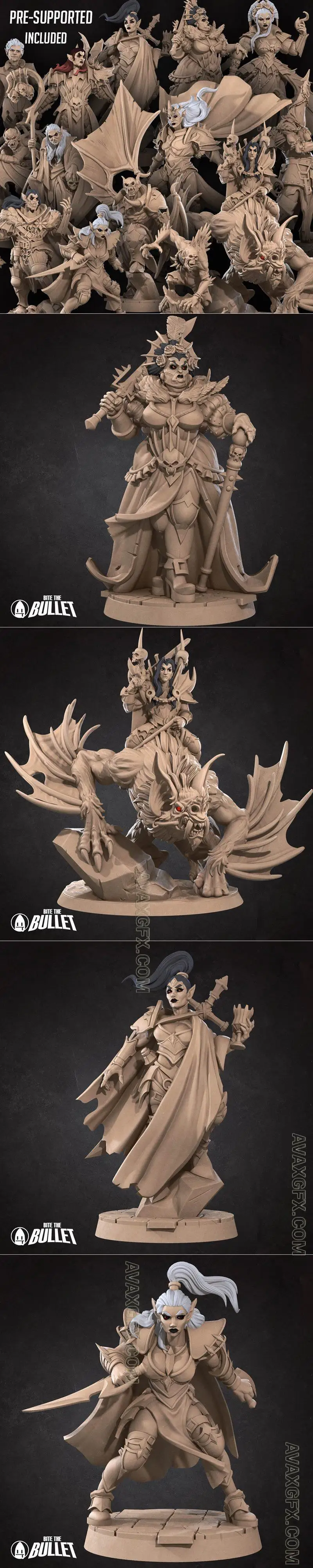 Bite the Bullet - March 2025 Release - Vampires Pt.2 - STL 3D Model
