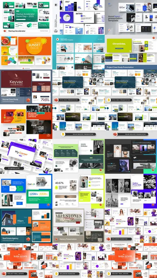 Download 24 PowerPoint Templates Bundle 13