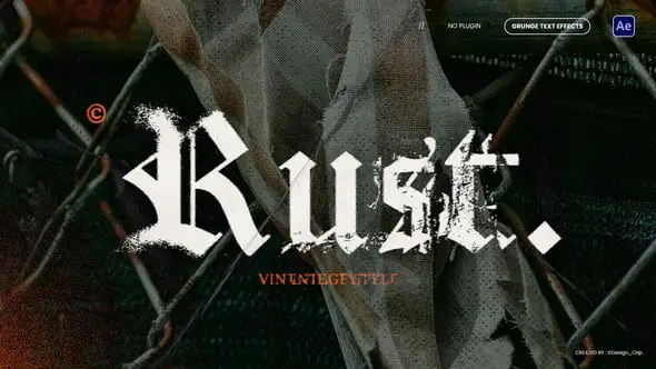 Grunge Text Animations 58398125 Videohive