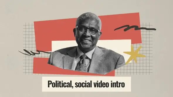 Political, social video intro 58388117 Videohive