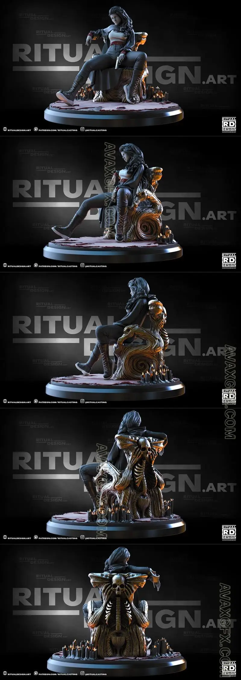Ritual Design - Anastasia - STL 3D Model