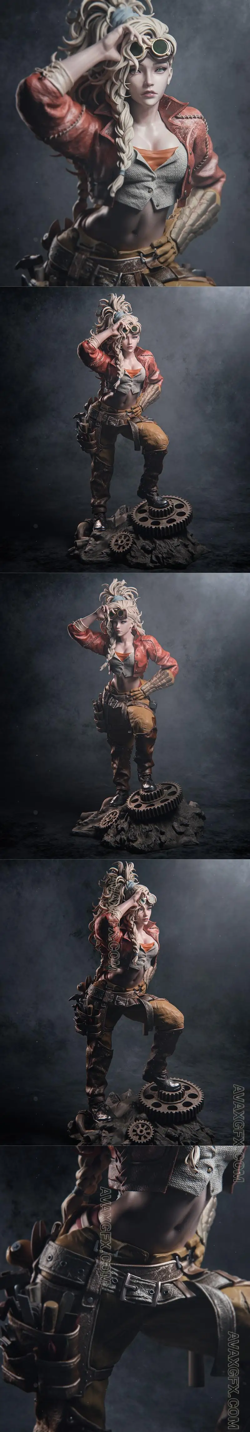 CA 3D Studios - Gemma - STL 3D Model